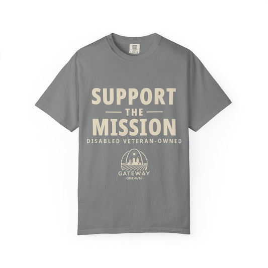 Charcoal Support Tee