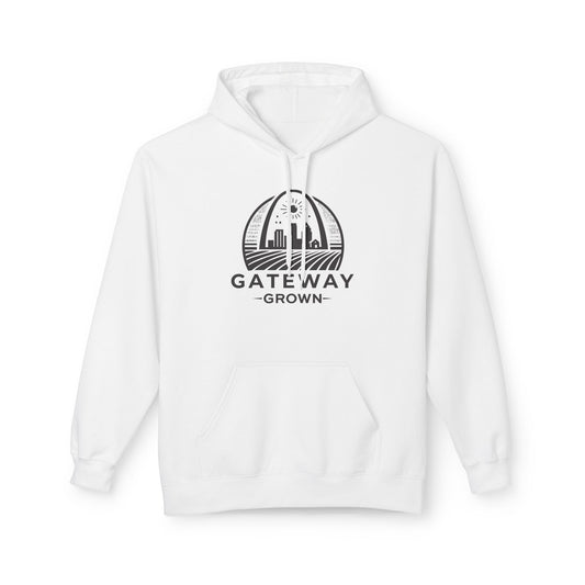 White Crest Hoodie