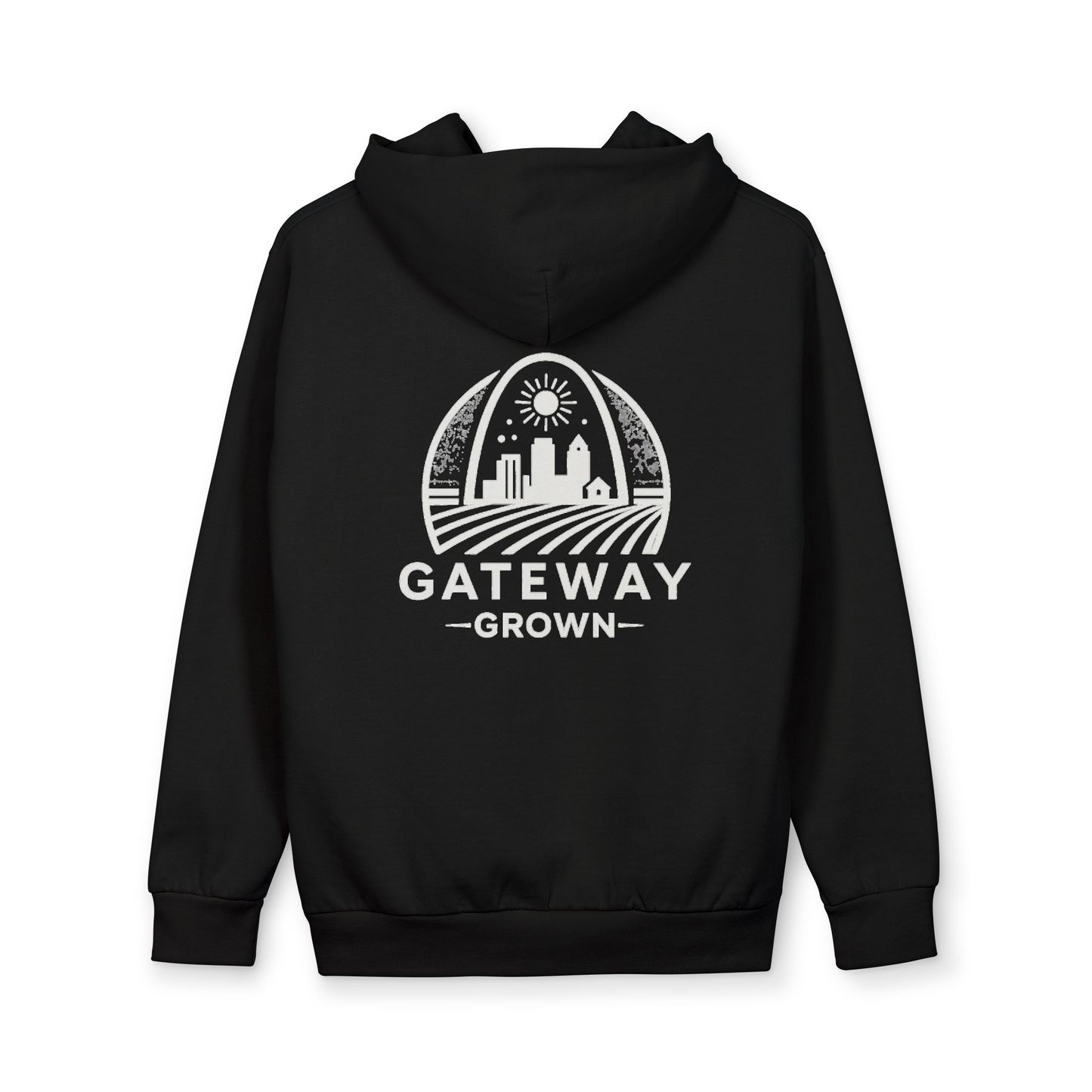 Black Utility Hoodie