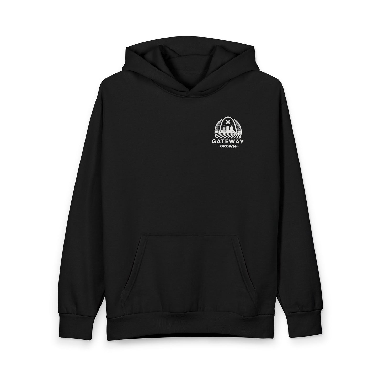 Black Utility Hoodie
